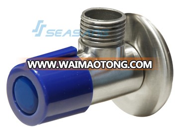 Manual Stainless Steel Plumbing Control Cold Water Angle Valve